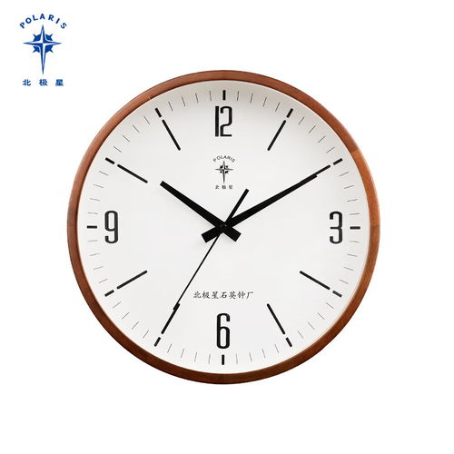 康巴丝Compas 3264 简约风尚，双日历万年历挂钟的居家美学