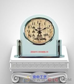 工厂直销玻璃钟罩个性闹钟 批发订做的品质之选
